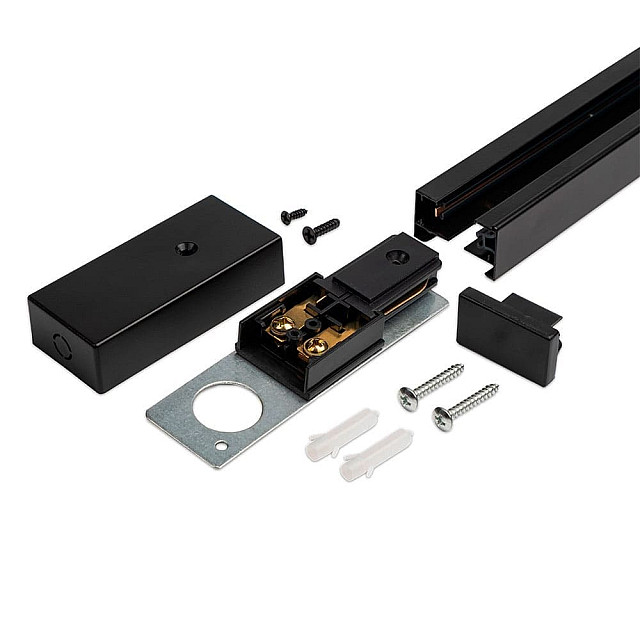 Шинопровод Jazzway PTR 1M-BL черный 1 м