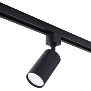 Светильник трековый TruEnergy Track 21101 однофазный под лампу GU10 алюминий круг черный
