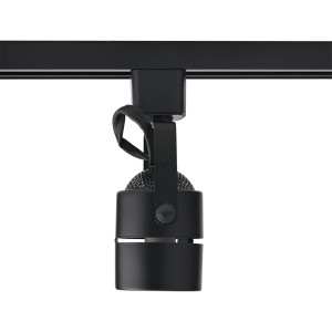 Светильник трековый TruEnergy Track 21103 однофазный под лампу GU10 металл круг черный