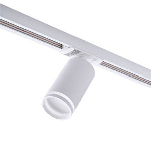 Светильник трековый TruEnergy Track 21112 однофазный под лампу GU10 алюминий круг белый