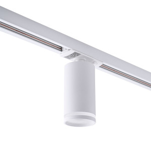 Светильник трековый TruEnergy Track 21112 однофазный под лампу GU10 алюминий круг белый