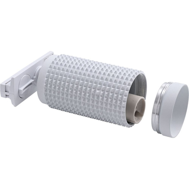 Светильник трековый TruEnergy Track 21114 однофазный под лампу GU10 алюминий круг белый