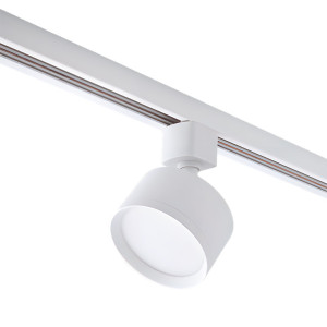 Светильник трековый TruEnergy Track 21118 однофазный под лампу GX53 алюминий круг белый