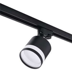 Светильник трековый TruEnergy Track 21120 однофазный под лампу GX53 алюминий круг черный