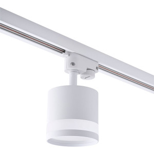 Светильник трековый TruEnergy Track 21121 однофазный под лампу GX53 алюминий круг белый