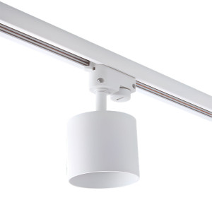 Светильник трековый TruEnergy Track 21125 однофазный под лампу GX53 алюминий круг белый