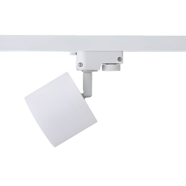 Светильник трековый TruEnergy Track 21125 однофазный под лампу GX53 алюминий круг белый