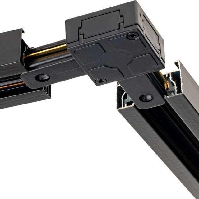 Коннектор трековый REV 59746 3 угловой жесткий для соединения шинопровода Artline пластик