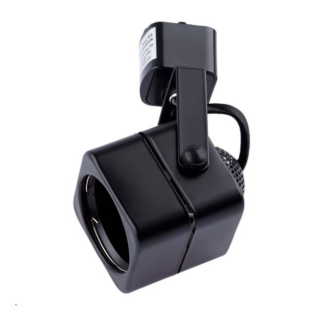 Светильник трековый Эра TR50-GU10 Б0054168 BK MR16 однофазный черный