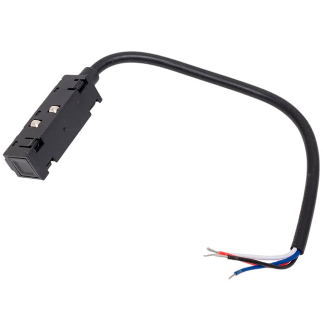 Ввод питания Эра TRM20-PI-B Б0054794 для магнитной трековой системы NOVA 48V максимально 400Вт черный