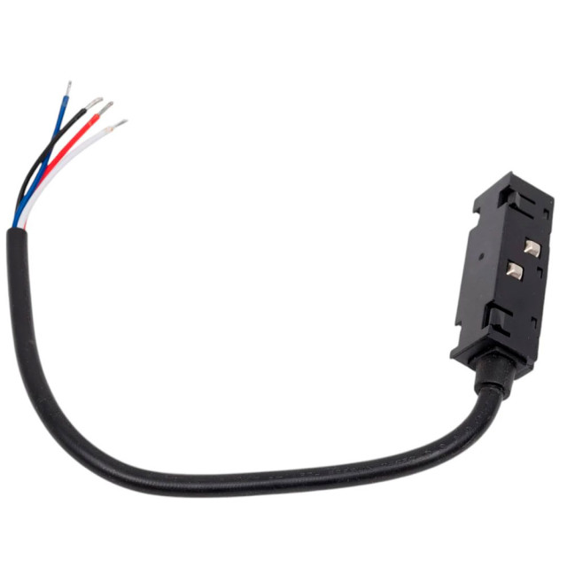 Ввод питания Эра TRM20-PI-B Б0054794 для магнитной трековой системы NOVA 48V максимально 400Вт черный