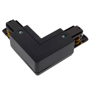 Коннектор Эра STR-30-B-CN-LI Б0049724 типа LI угловой внутренний для трехфазного шинопровода черный