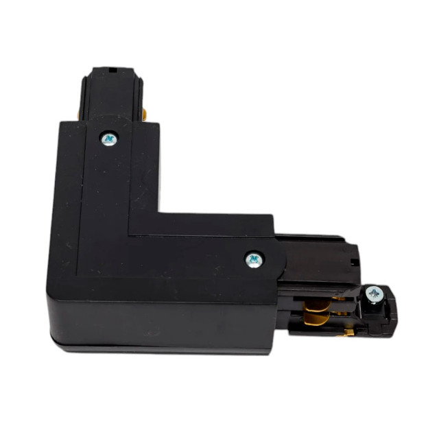 Коннектор Эра STR-30-B-CN-LI Б0049724 типа LI угловой внутренний для трехфазного шинопровода черный