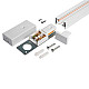 Шинопровод Jazzway PTR/R 2M-WH встраиваемый белый 2 м