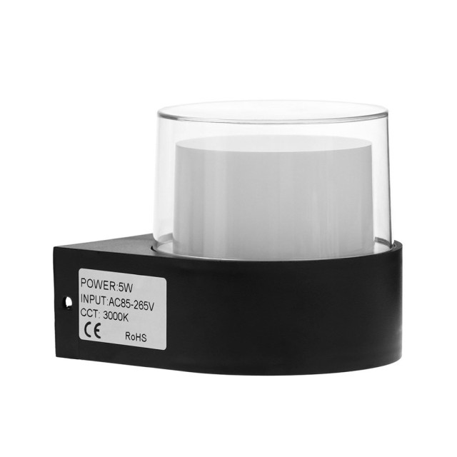 Светильник Гранд FSD-033 фасадный 5 Вт 3000К IP65 220 В пластик черный
