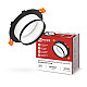 Светильник встраиваемый In Home GX53R-SOFT FL-BL под GX53 матовый плафон 110*58 мм черный