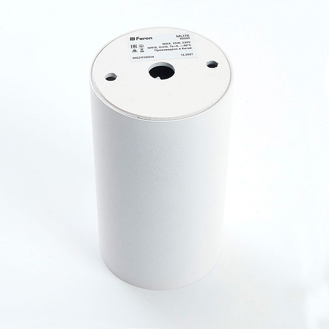 Светильник потолочный Feron ML176 40509 MR16 35W 230V белый