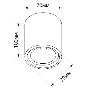 Светильник потолочный Feron ML175 32634 MR16 35W 220V белый хром