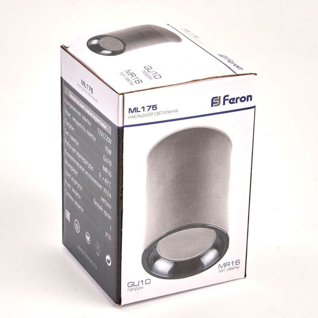 Светильник потолочный Feron ML175 32634 MR16 35W 220V белый хром
