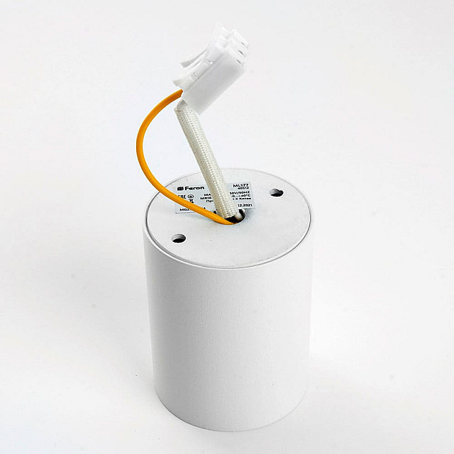 Светильник потолочный Feron ML177 40512 MR16 35W 220V белый с клеммой в комплекте