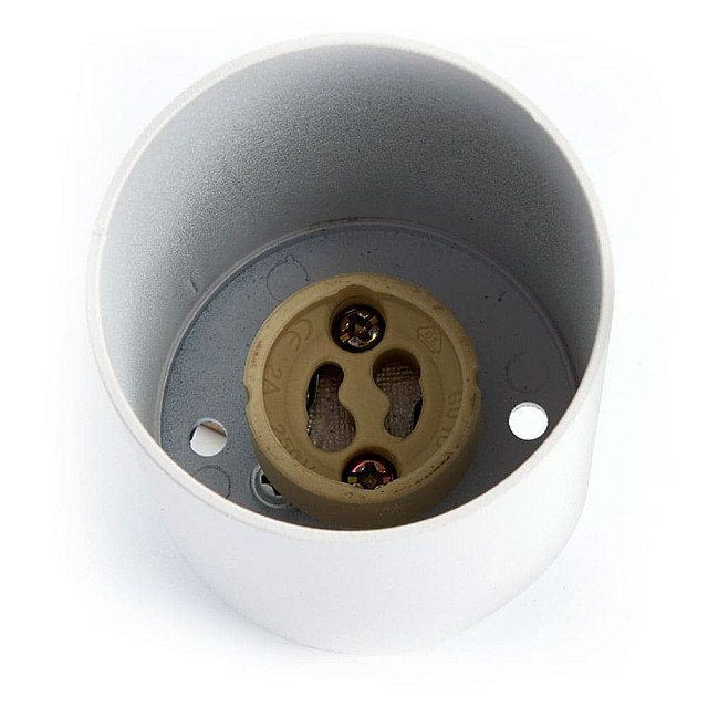 Светильник потолочный Feron ML177 40512 MR16 35W 220V белый с клеммой в комплекте