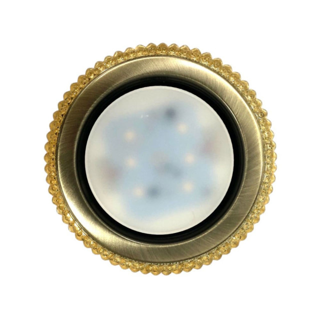 Светильник потолочный Max Light Crystal LED 33 GX53 бронза