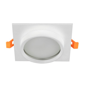 Светильник встраиваемый TruEnergy Nova 21233 под лампу GX53 IP20 алюминий квадрат белый