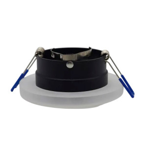 Светильник встраиваемый TruEnergy Simple 21239 под лампу GU10 круг белый + черный