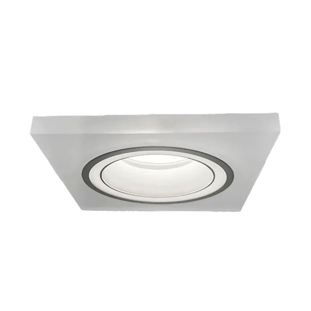 Светильник встраиваемый TruEnergy Simple 21240 под лампу GU10 IP20 акрил матовый квадрат белый