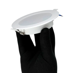 Светильник светодиодный TruEnergy Fit 10081 ультратонкий круг 7W 4000K IP20 пластик белый