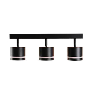 Светильник накладной TruEnergy Modern 21022 поворотный спот трехламповый 3*GX53 черный