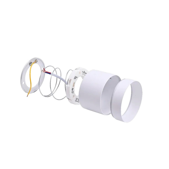 Светильник накладной TruEnergy Modern 21025 под лампу с цоколем GX53 82*70 мм белый