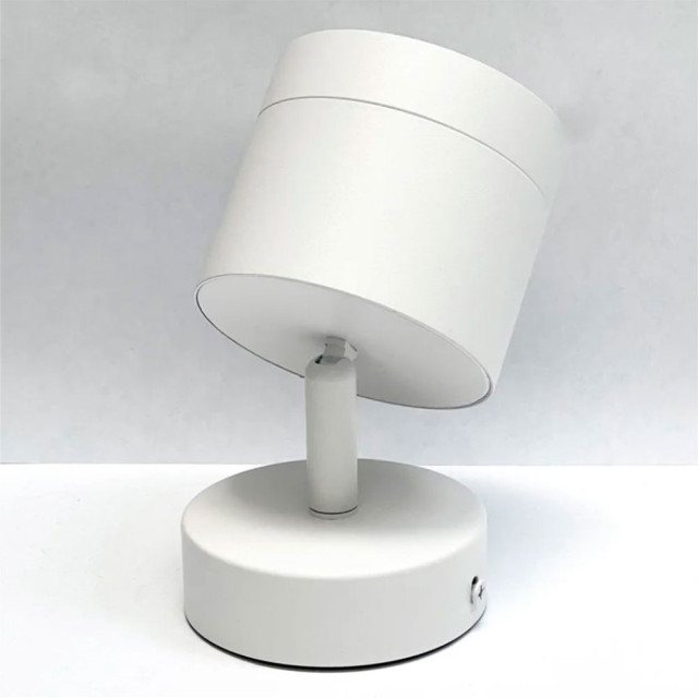 Светильник накладной TruEnergy Modern 21027 поворотный под лампу с цоколем GX53 82*70 мм алюминий белый