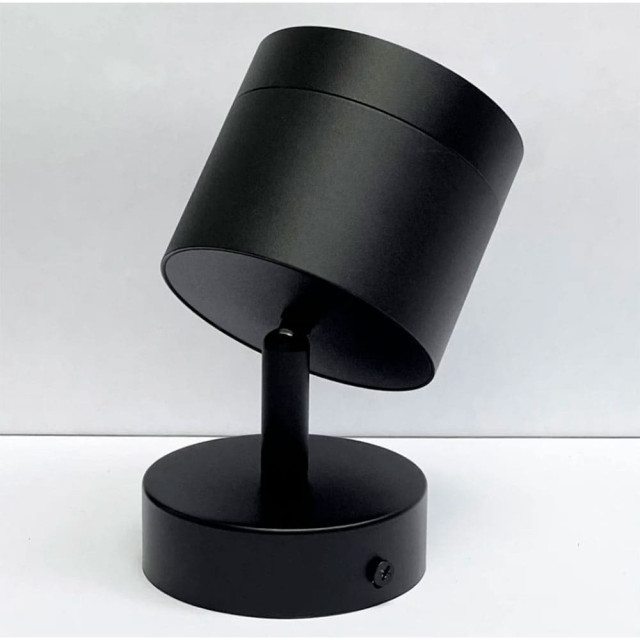 Светильник накладной TruEnergy Modern 21028 поворотный под лампу с цоколем GX53 82*70 мм алюминий черный