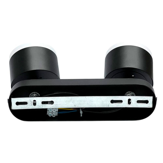 Светильник накладной TruEnergy Modern 21038 двойной с матовым кольцом поворотный спот под лампы 2*GX53