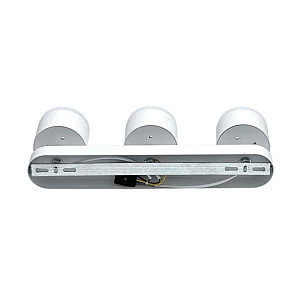 Светильник накладной TruEnergy Modern 21041 с матовым кольцом поворотный спот 3*GX53 алюминий