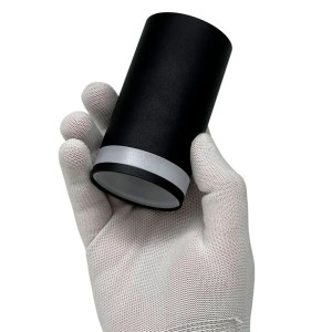 Светильник накладной TruEnergy Modern 21304 с матовым кольцом под лампу GU10 55*100 мм черный