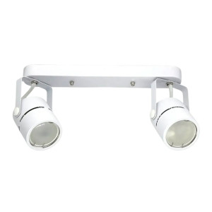 Светильник накладной TruEnergy Focus 21354 двойной поворотный спот под лампы 2*GU10 металл белый