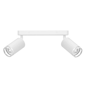 Светильник накладной TruEnergy Modern 21365 двойной поворотный под лампы 2*GU10 круг металл белый