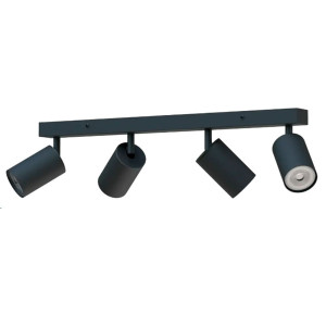 Светильник накладной TruEnergy Modern 21370 поворотный под лампу 4*GU10 металл черный