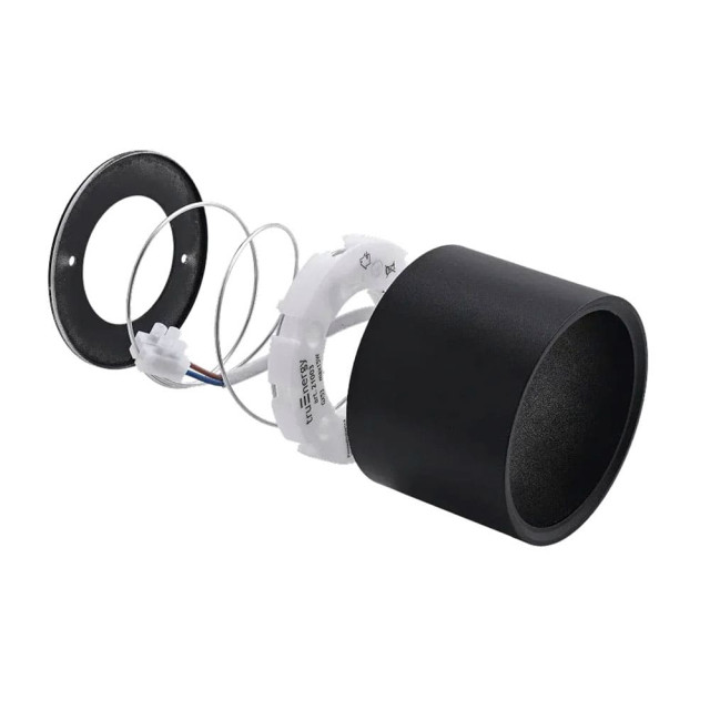 Светильник накладной TruEnergy Modern 21003 под лампу с цоколем GX53 82*60 мм черный