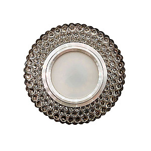 Светильник потолочный Max Light Crystal Led 17 Black MR16 ограненное стеклочерный