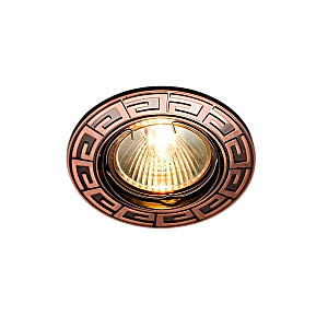 Светильник потолочный Max Light Cast 67 Red Antique Brass алюминиевое литье красная античная латунь