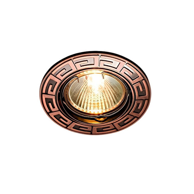 Светильник потолочный Max Light Cast 67 Red Antique Brass алюминиевое литье красная античная латунь