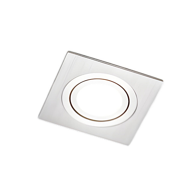Светильник потолочный Max Light Cast 79 Polished Silver MR16 алюминиевое литье серебро