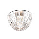 Светильник потолочный Max Light Crystal 13 MR16 с диодной подсветкой прозрачный