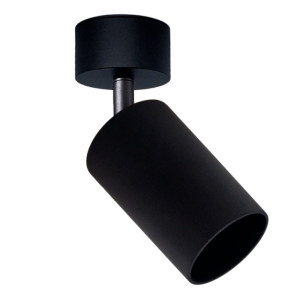 Светильник накладной Max Light Cast 85 White GU10 алюминиевое литье круглый черный