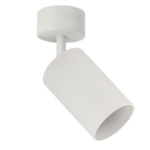 Светильник накладной Max Light Cast 85 White GU10 алюминиевое литье круглый белый