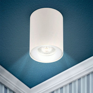 Светильник Эра OL1 Б0041503 GU10 WH GU10 80*100 мм