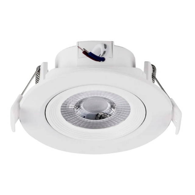 Светильник точечный Lumin'arte COB-DLL5W-YR SMD LED 5W 3000K 325LM 85*38 мм поворотный металл/пластик
